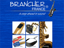 Tablet Screenshot of brancher-france.com